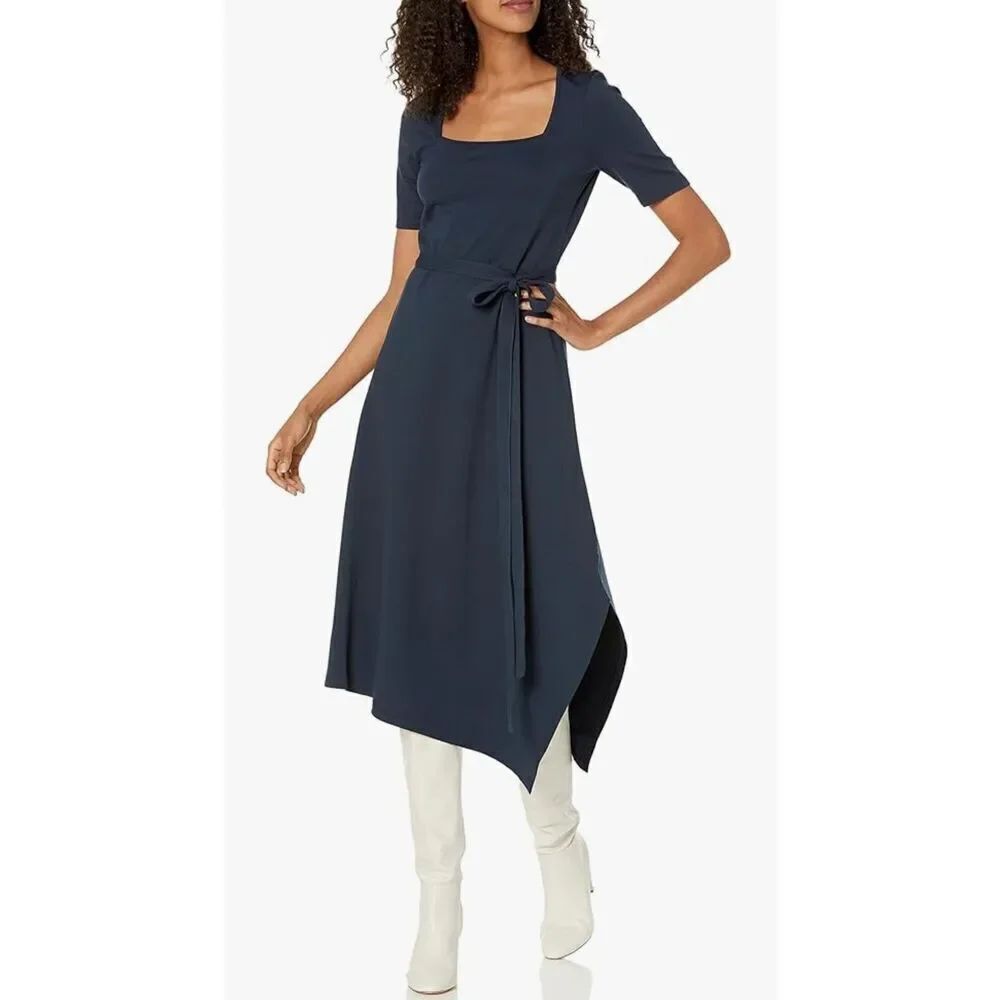 Club Monaco Women's Square Neck Knit Dress -XXS